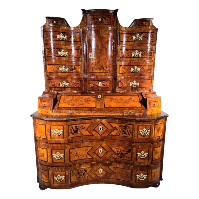 18th Century German Baroque Cabinet, 1730 For Sale
