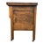 Antique St. Louis Holtgrewe-Vornbrock 3-Drawer Wood Chest With Original Label & Original Wood Wheel Casters For Sale - Image 4 of 16