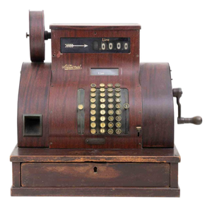 Vintage Società Registratori di Cassa National Cash Register, Italy, 1930s