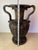 Large Italian Baroque-Style Bronze/Brass Urn With Serpent Handles For Sale - Image 10 of 10