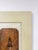 Mid 20th Century Vintage Painting Lighthouse Folk Art on Tan Wooden Frame Coastal Nautical For Sale - Image 5 of 7