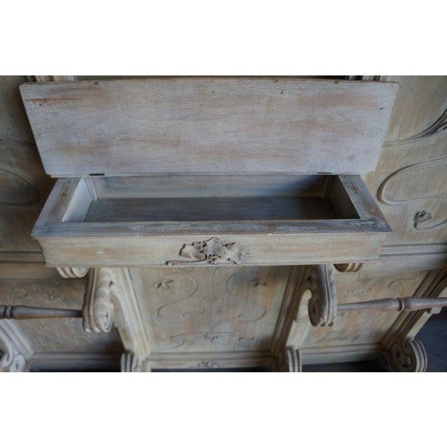 Wood Art Nouveau Hall Tree For Sale - Image 7 of 13