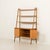Brown Mid-Century Modern Scandinavian Bookcase with Desk, Sweden, 1960s For Sale - Image 8 of 18