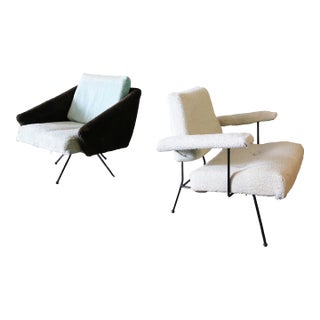 1950s Early Adrian Pearsall Chairs for Craft Associates Rare MCM Mid Century For Sale