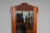 Wood Art Nouveau Wall Mirror with Console in Walnut, Early 20th Century For Sale - Image 7 of 16