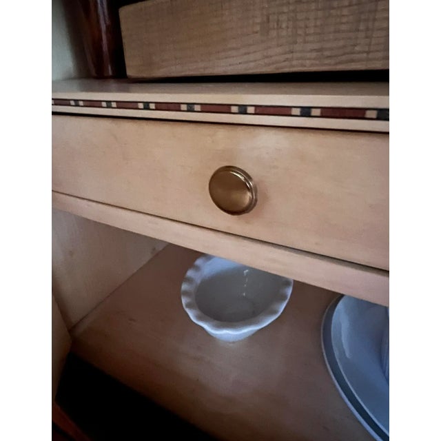 Vintage 1940s French Art Deco Brazilian Rosewood Sideboard For Sale - Image 4 of 6