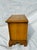 80's Vintage Country Style Solid Oak Nightstand For Sale In New York - Image 6 of 8