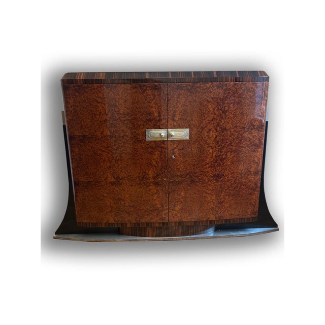 Modern Art Deco Living Room Set from Meda, Milan, 1935, Set of 3 For Sale - Image 3 of 18