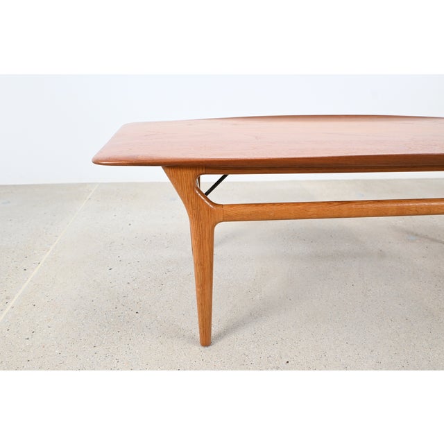 Sculptural Danish Teak Coffee Table by Kurt Østervig for Jason Møbler For Sale In South Bend - Image 6 of 13