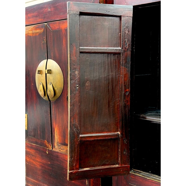 Qing Dynasty Chinese 19th Century Cabinets - A Pair For Sale - Image 12 of 18