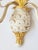 Vintage Italian Giltwood & Tole Pineapple Candle Wall Sconces For Sale In New York - Image 6 of 12