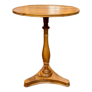 19th Century Italian Walnut Pedestal Table