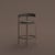 Black Oak Principal Bar Chair by Bodil Kjaer for Karakter For Sale - Image 8 of 13