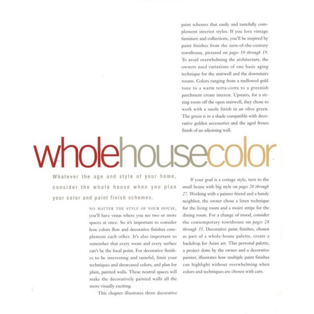 Paint: Ideas and Decorating Techniques (Decorating Ideas) 1st Edition New For Sale In Chicago - Image 6 of 11