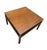 Mid-Century John Widdicomb Walnut Square Cocktail Table With Open Shelf For Sale - Image 17 of 18