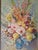 Vintage Botanical Floral Bouquet Still Life Painting Framed For Sale - Image 15 of 16