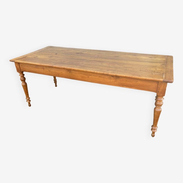 Wood Vintage Dining Table, 1960s For Sale - Image 7 of 7