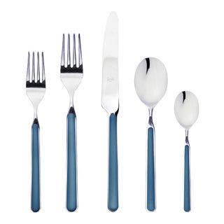 Mepra Fantasia 5-Piece Flatware Set, Sugar Paper For Sale