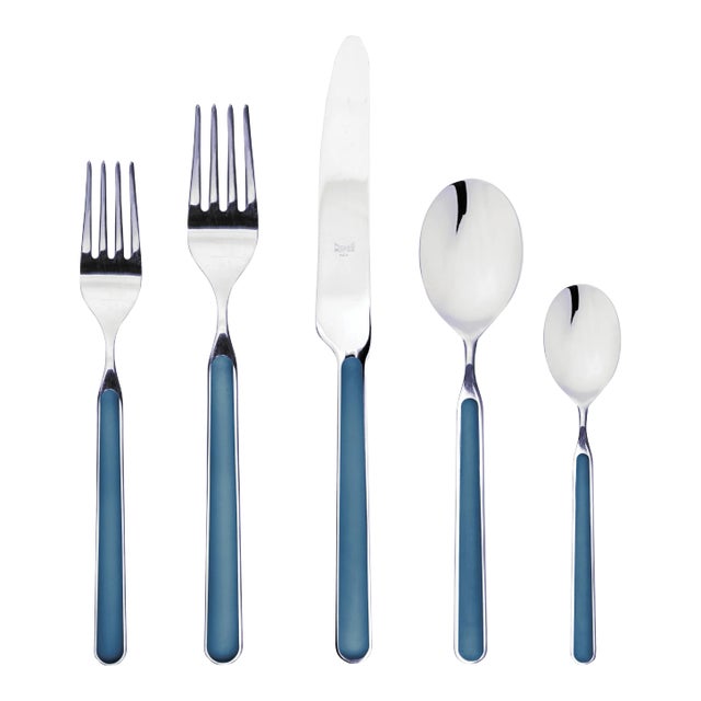 Mepra Fantasia 5-Piece Flatware Set, Sugar Paper For Sale