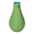 Royal Art Glass Green and Turquoise Flower Vase For Sale
