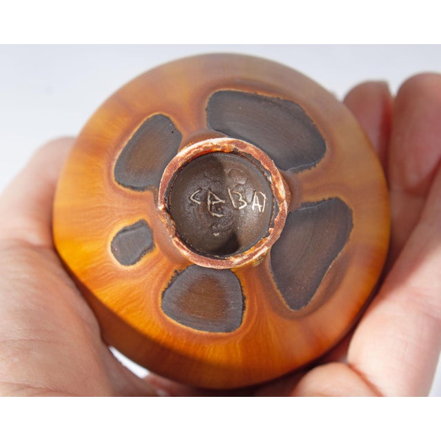 Rose Cabat Studio Pottery Feelie Vase For Sale - Image 4 of 9