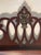Antique American Chippendale Style Bronze Eagle Alnut Fretwork Mirror For Sale In Miami - Image 6 of 6