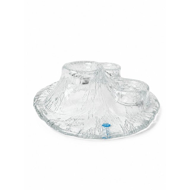 Art Glass Candleholder from Meri Lasi, 1970s For Sale - Image 4 of 6