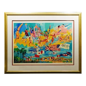 LeRoy Neiman "American Gold" Hand Signed & Numbered Serigraph Numbered 110/600