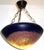1950s French Pate De Verre Glass Chandelier from Unbekannt, 1950s For Sale - Image 5 of 7