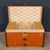 Antique Courier Trunk in Orange Vuittonite Canvas by Louis Vuitton for Louis Vuitton, 1905 For Sale - Image 10 of 18
