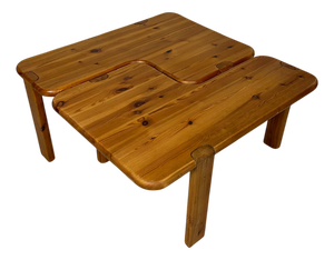 Vintage Danish Pine Coffee Tables by Aksel Kjersgaard, 1960s, Set of 2
