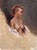 Sam by Derek Harrison | Oil on linen Portrait of a woman with short hair and a necklace. For Sale