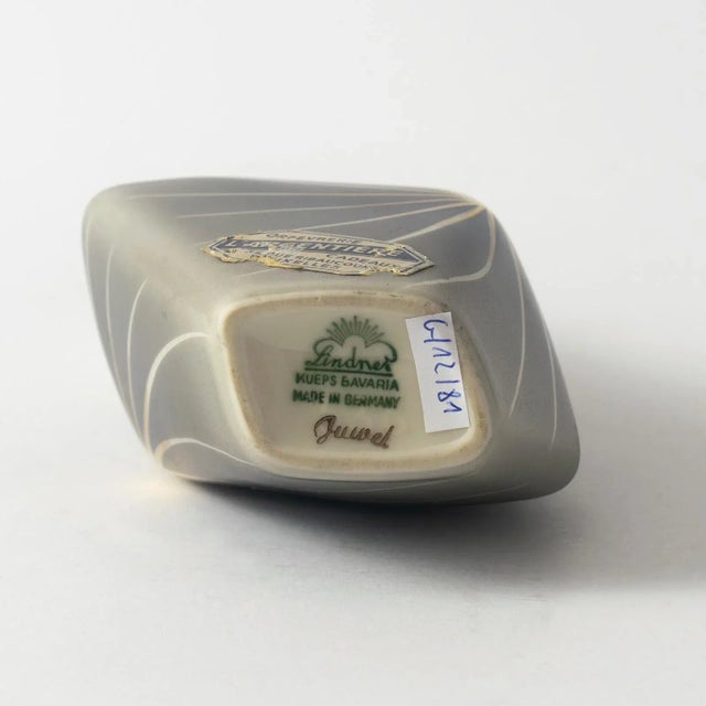 Gold Modernist Juwel Vase from Lindner, 1950s For Sale - Image 8 of 9