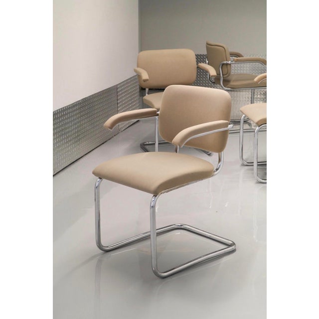 1990s Marcel Bruer Cesca Chairs for Thonet - Set of 4 For Sale - Image 9 of 10