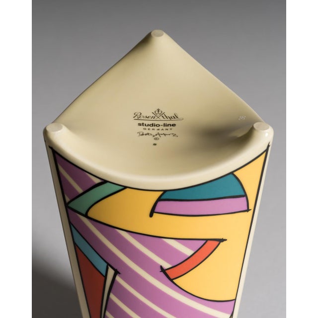 Flash Porcelain Vase and Candleholder Set by Dorothy Hafner for Rosenthal, 1980s, Set of 4 For Sale - Image 10 of 14