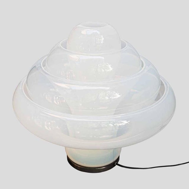 AVMazzega Glass Lotus LT305 Lamp from AV Mazzega, 1970s For Sale - Image 4 of 10