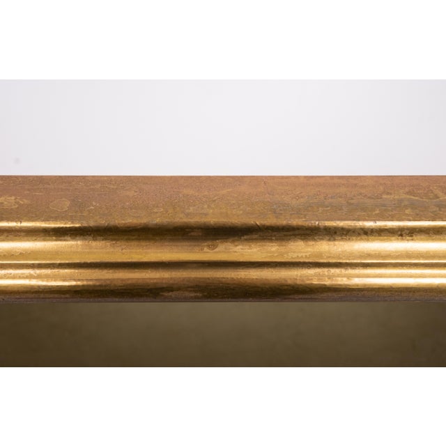 Hollywood Regency Classic Brass Serving Table Mirror Tops, France, 1970s For Sale - Image 11 of 15