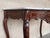French Regency Carved Walnut Console Table With White Marble Top For Sale - Image 9 of 12