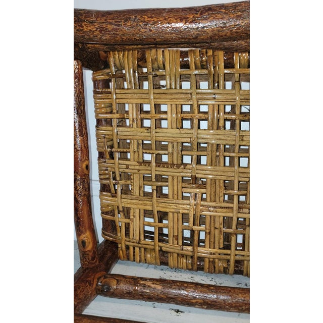 1940s 1940s Old Hickory Ottoman For Sale - Image 5 of 6