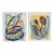 Abstract Contemporary Dyptich on Canvas by Elia For Sale