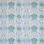Schumacher Elizia Wallpaper in Green & Blue For Sale
