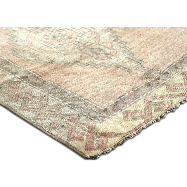 Traditional 1960s Turkish Oushak Runner For Sale - Image 3 of 6