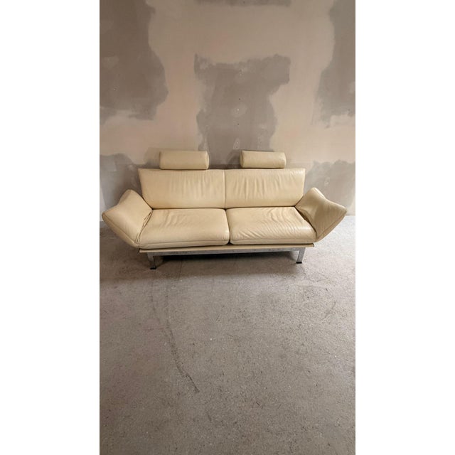 DS 140 Sofa in Leather by Reto Frigg for de Sede, 1980s For Sale - Image 9 of 18