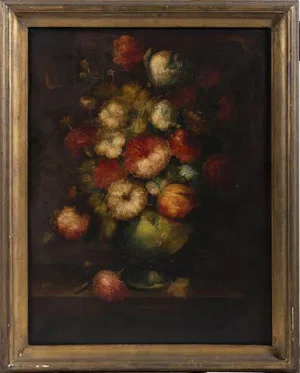 European School Artist, Still Life, Oil on Canvas, 1800s