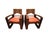 Chestnut & Vienna Straw Living Room Set, Set of 3 For Sale - Image 17 of 17