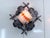 Mid-Century Modern Brutalist Wall Lamp by Albano Poli for Poliarte, 1960s For Sale - Image 3 of 11