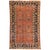 Early 20th Century Early 20th Century Persian Rust and Navy Blue Mahal Ziegler Rug For Sale - Image 5 of 8