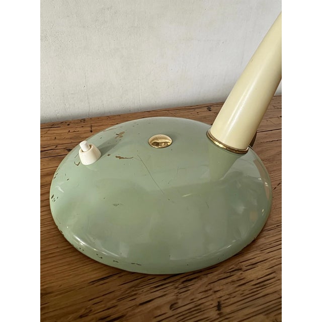 Vintage Italian Gooseneck Table Lamp, 1960s For Sale - Image 10 of 11