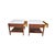 Wood 1950s Knoll Bedside Tables (Set of 2) For Sale - Image 7 of 10