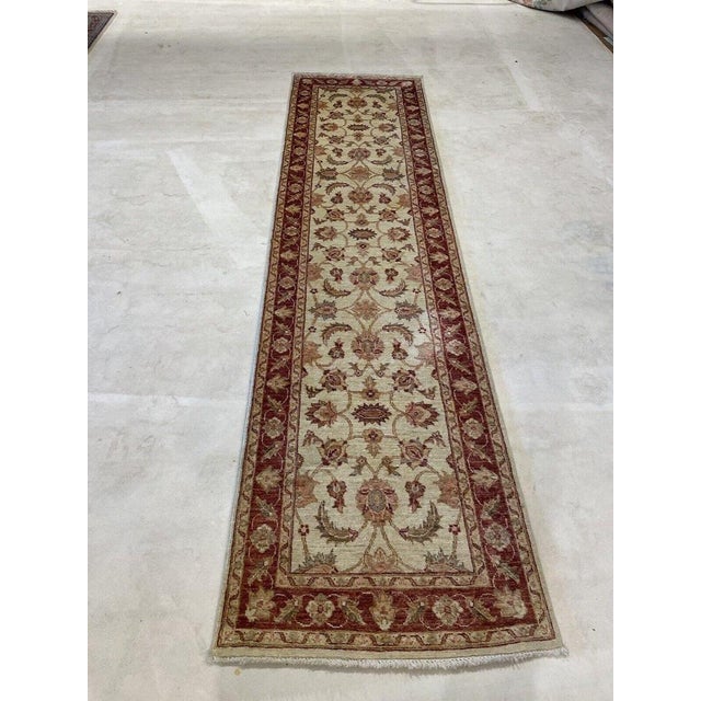 Middle Eastern Rug in Wool For Sale - Image 3 of 10